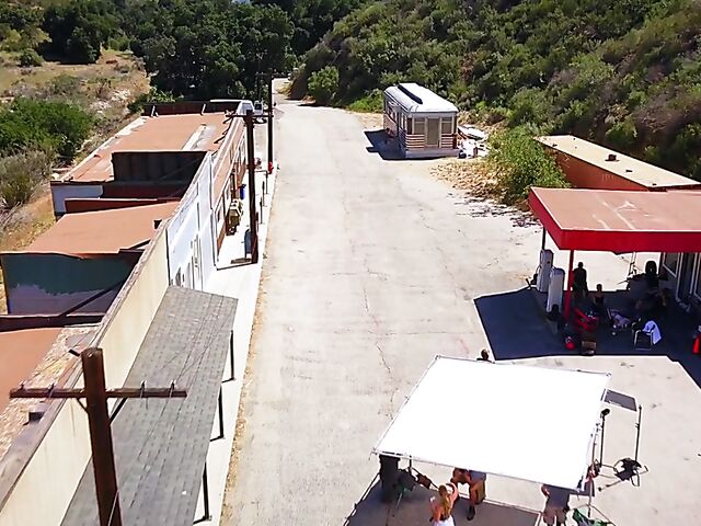 Interview and behind the scenes with penthouse pet Destiny Rose