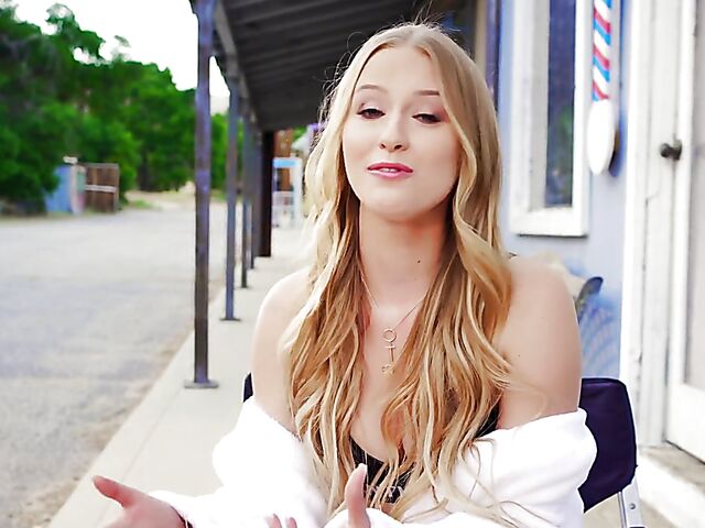 Interview and behind the scenes with penthouse pet Destiny Rose