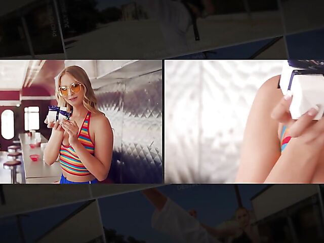 Interview and behind the scenes with penthouse pet Destiny Rose