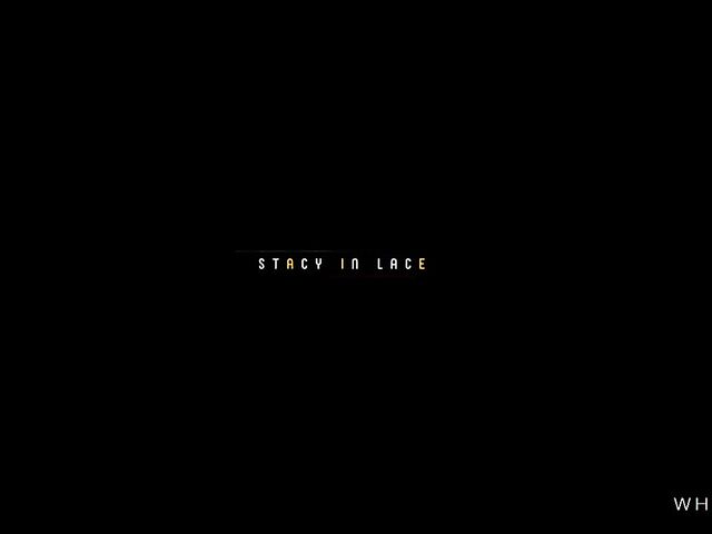 Soft handcuffs and sexy lingerie on kinky Stacy Cruz