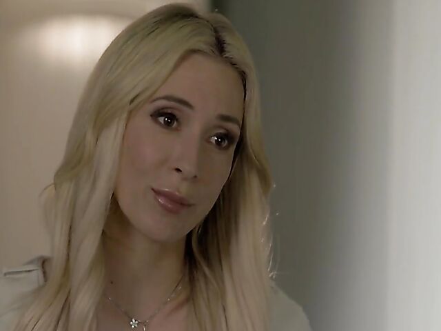 Casey Calvert fucks a black cock in the bedroom