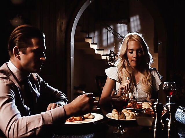 Kenna James & Nathan Bronson - Standing sex in the dark