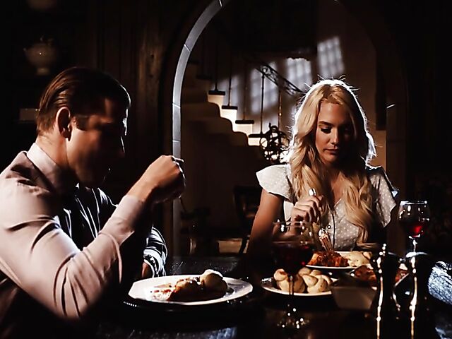 Kenna James & Nathan Bronson - Standing sex in the dark