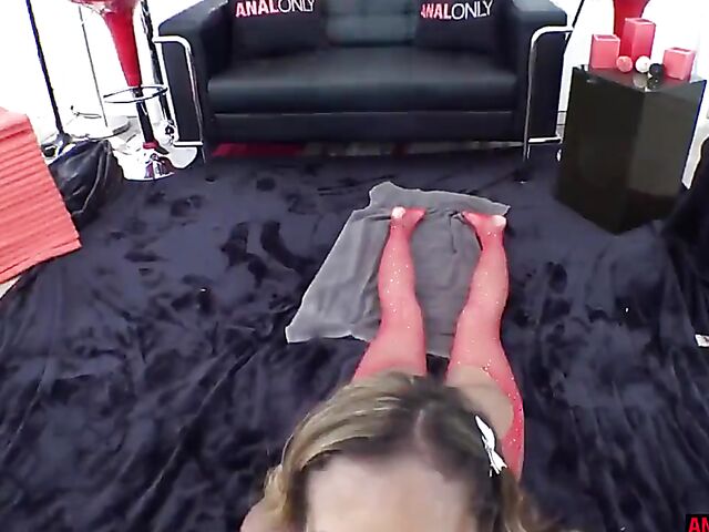 Close up ass fuck and anal creampie with Kylie Le Beau
