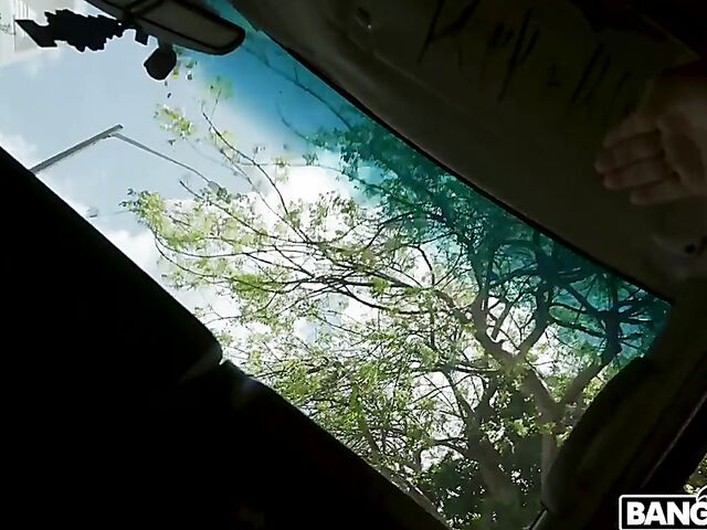 Hot Miami girl with fake tits Graycee Baybee gets talked into sex for cash