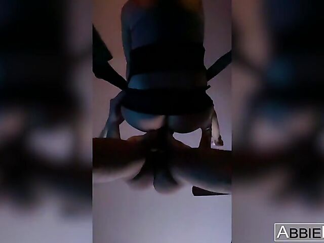 Abbie Maley's vertical sex tape filmed on phone