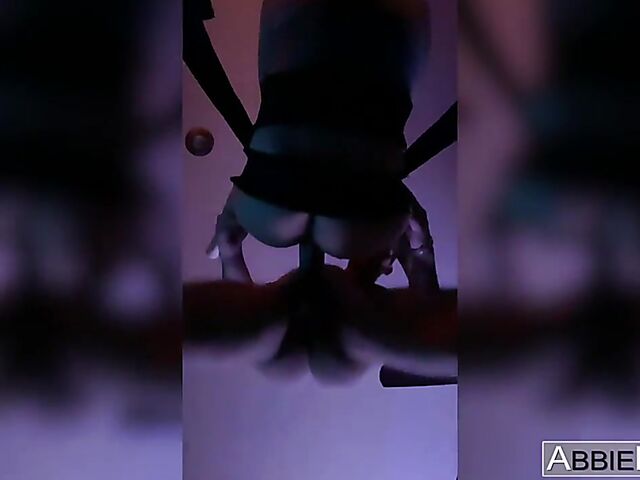 Abbie Maley's vertical sex tape filmed on phone