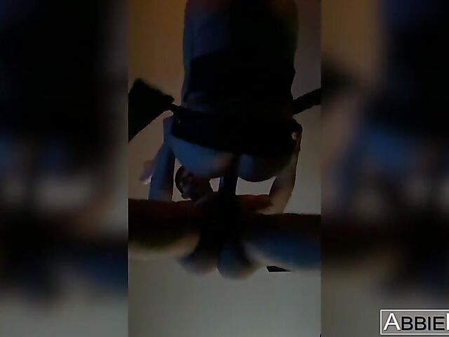 Abbie Maley's vertical sex tape filmed on phone