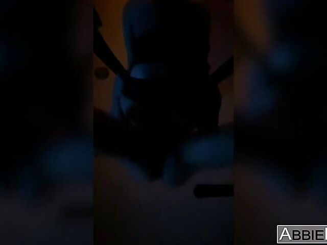 Abbie Maley's vertical sex tape filmed on phone