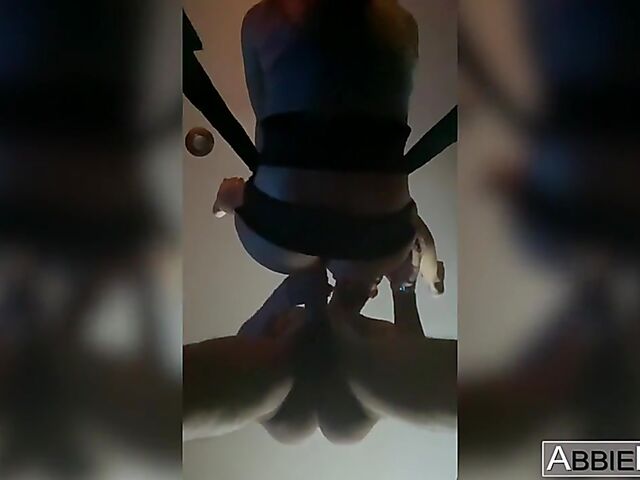 Abbie Maley's vertical sex tape filmed on phone