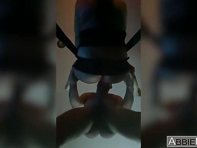 Abbie Maley's vertical sex tape filmed on phone