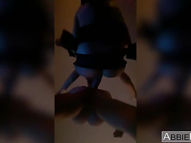 Abbie Maley's vertical sex tape filmed on phone