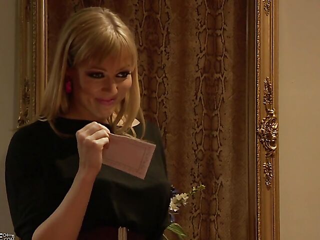 Playful Adrianna Nicole anal with a silent man