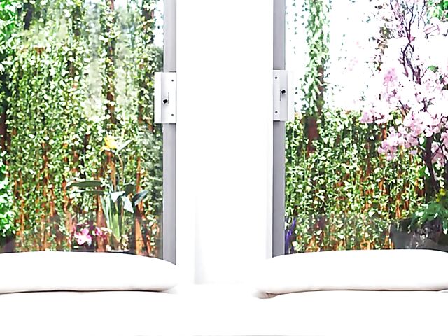 Crystal - New girl with big tits POV interracial casting