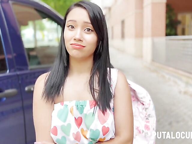 Colombian cute latina with braces Lia Ponce gets used by Torbe