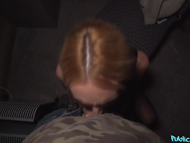 Long-haired Anita Blanche fucking for money POV style