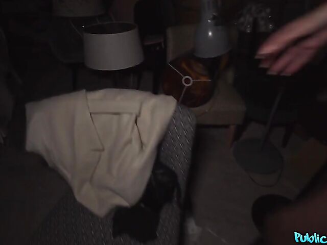 Long-haired Anita Blanche fucking for money POV style