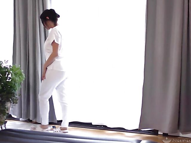 Natural MILF nuru massage fuck x2 featuring Mona Azar