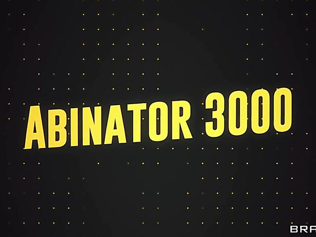 FFM strapon threesome with big breasted Abigaiil Morris and Maddie May