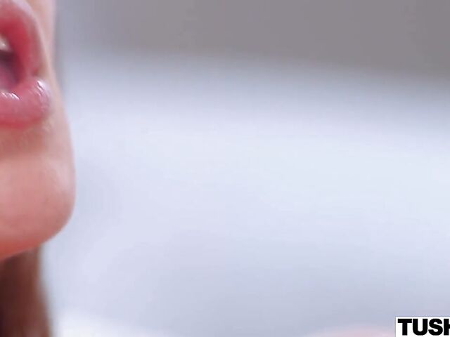 Mick Blue anal fucks gorgeous designer Armani Black