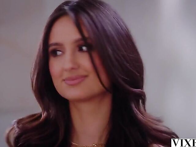 Pussy to mouth FFM threesome with Eliza Ibarra and Lily Larimar