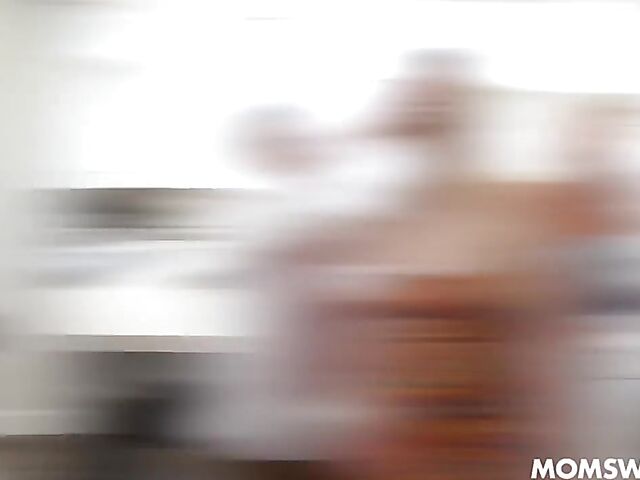 2 on 2 boy on milf foursome with busty moms Audrey Madison and Alura Jenson