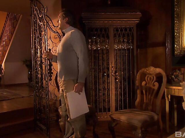 19th century sex and modern days pornstars in Bluebird Films porn movie Elegance