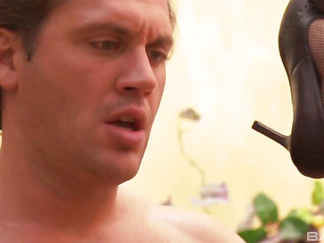 19th century sex and modern days pornstars in Bluebird Films porn movie Elegance