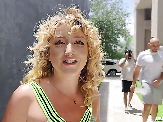 Public sex with frisky cheerleader Susie Stellar