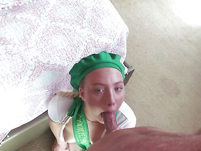 Teen rimming and fucking in girl scout uniform featuring Dixie Lynn