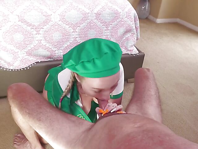 Teen rimming and fucking in girl scout uniform featuring Dixie Lynn