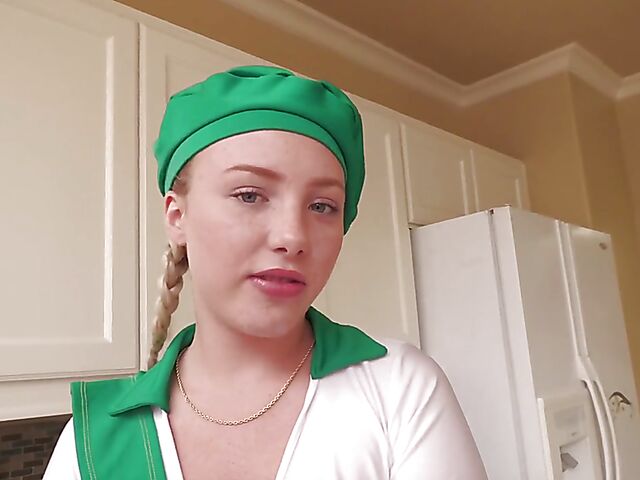 Teen rimming and fucking in girl scout uniform featuring Dixie Lynn