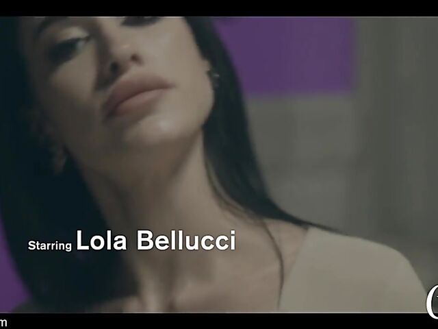 All in with smoking hot brunette Lola Bellucci