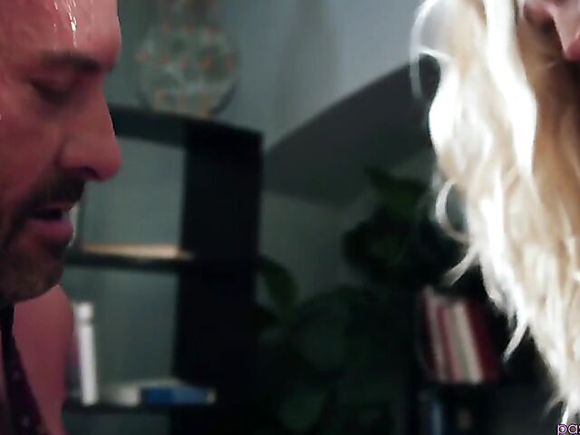 Sex during job interview with Karla Kush's new boss