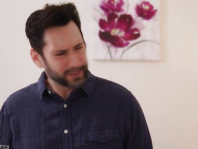 Orgasm fuck with fake boobs maid Lexi Luna 