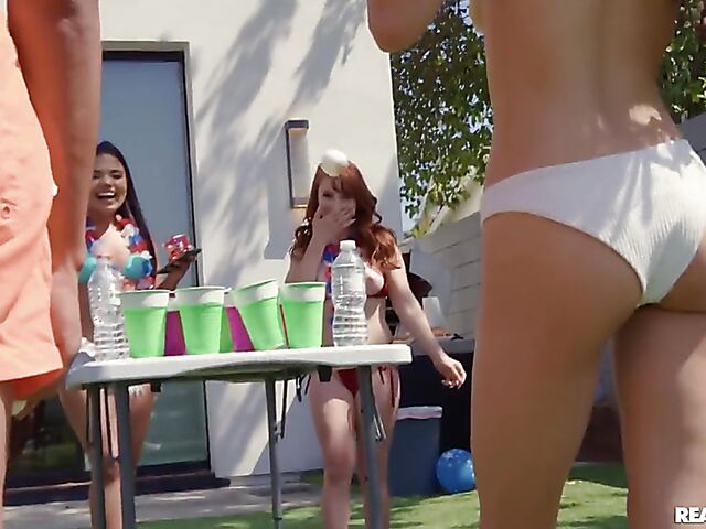 Independence Day sex party with Alexia Anders and Alice Marie