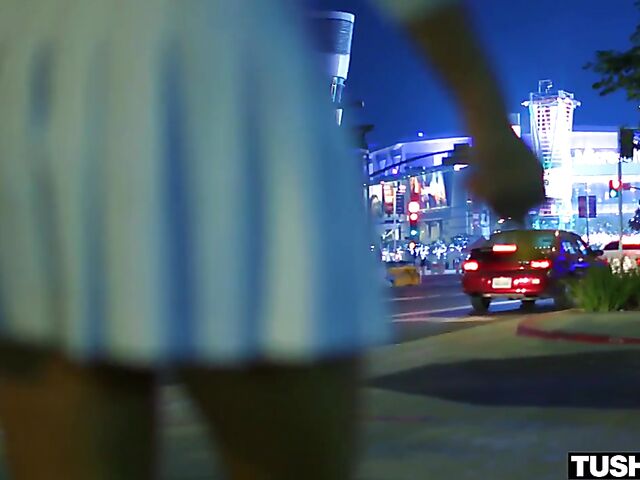 Black cock anal in the evening with classy pale babe Jessica Ryan