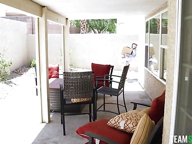 Petite asian neighbor Kimmy Kim needs help