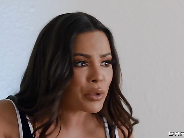 Interracial FFM big tits threesome with Ebony Mystique and Luna Star