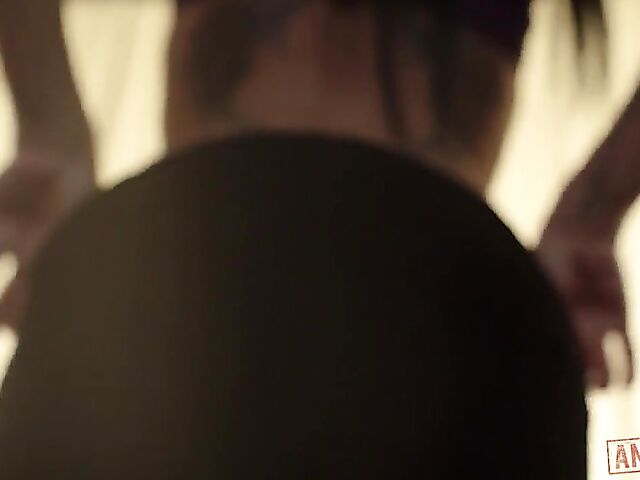 Lana Fever - MILF interracial anal in maid uniform