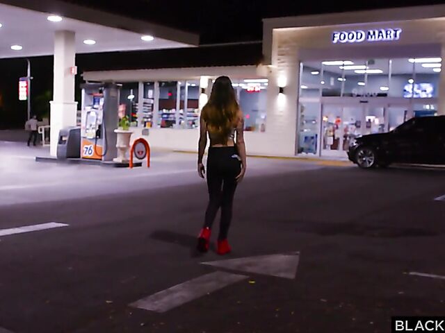 Sera Ryder's interracial BBC experience after dark