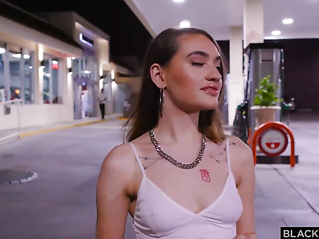 Sera Ryder's interracial BBC experience after dark