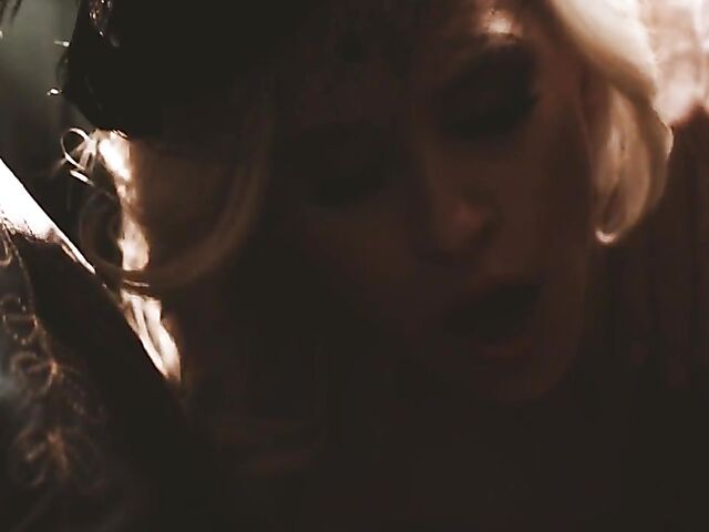 Nathan Bronson & Kiara Cole - Small tits blonde gets cum on belly