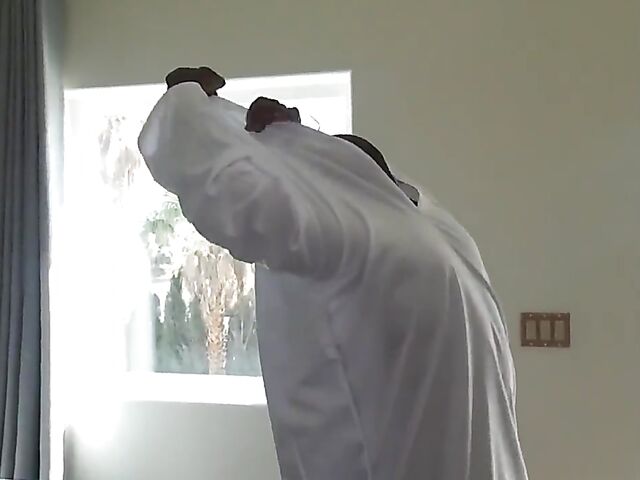 Nurse interracial DP featuring Rebel Rhyder