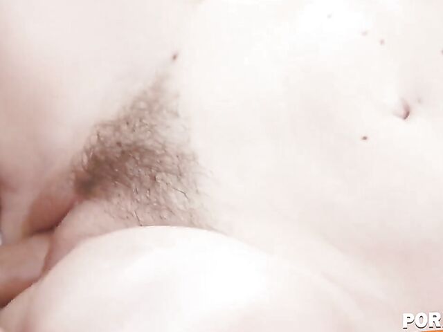 Natural busty redhead Annabelle Redd is way too horny