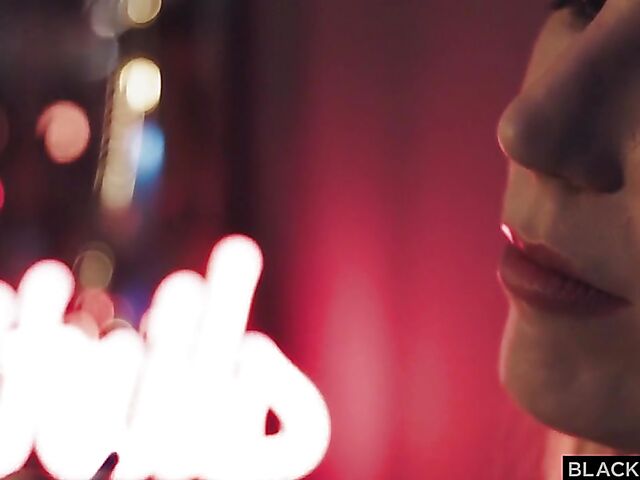 Elisa Calvi in Blacked interracial hardcore scene