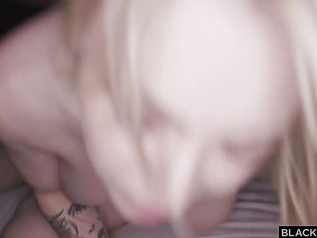 Elisa Calvi in Blacked interracial hardcore scene