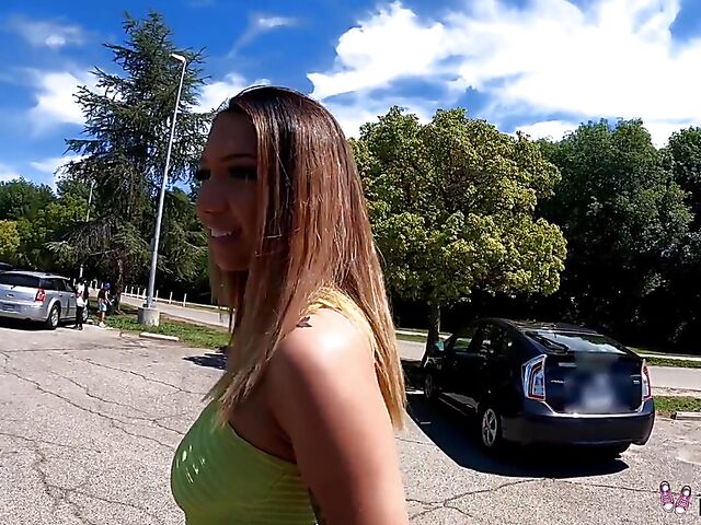 Kimora Quin - Exotic teen POV public park adventure