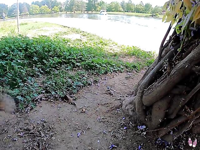 Kimora Quin - Exotic teen POV public park adventure