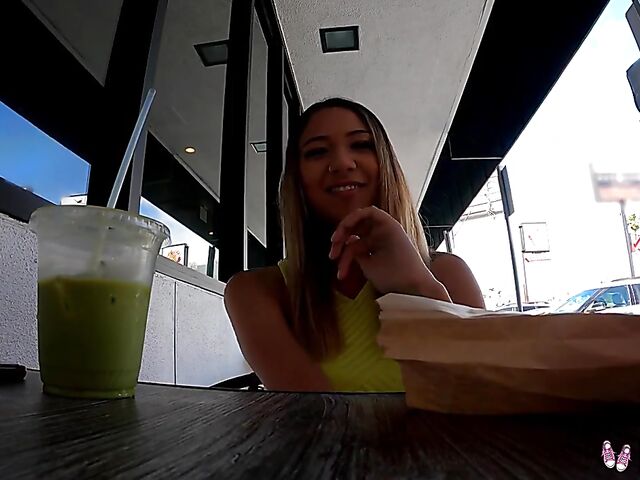 Kimora Quin - Exotic teen POV public park adventure